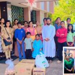 മിഴിതുറന്ന് ലോകത്തെ ഏറ്റവും വലിയ ഓറിഗാമി നക്ഷത്രം