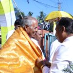 പ്രധാന കവാടത്തിൻ്റെ കട്ടിള ആശീർവദിച്ച് കടയ്‌വിള ഇടവക